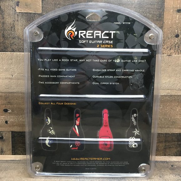 React Soft Guitar Case Z Series Model RT777R Fits All Game Guitars Universal - Picture 4 of 7